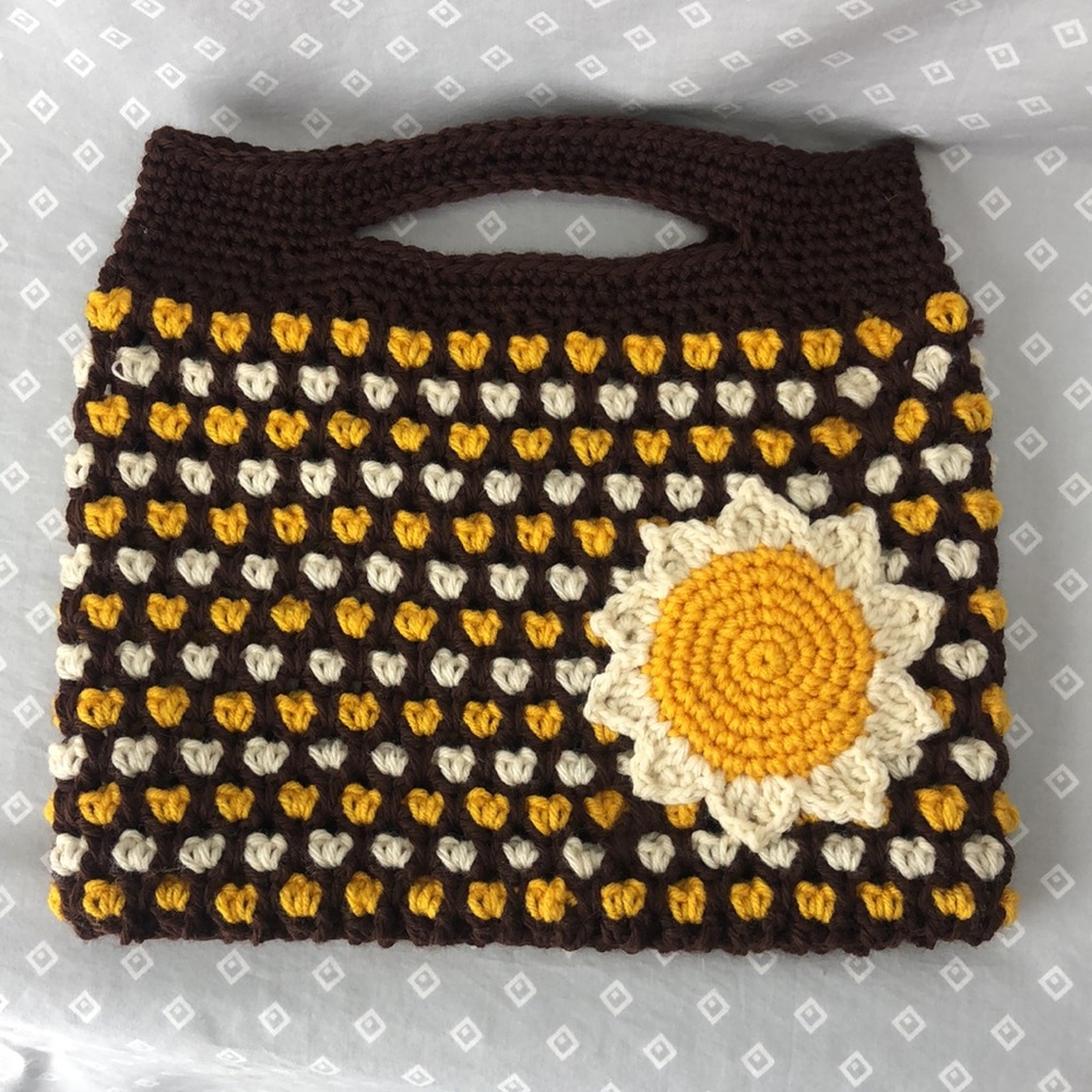 Handmade Crochet Fall Purse & Wallet Set - Picture 4 of 13